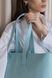 Вместительная женская сумка шоппер арт. 603i голубого цвета из натуральной кожи с легким глянцевым эффектом 603i_black_crzhh фото 5 Boorbon