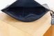 Чехол для MacBook ручной работы арт. Alfred из натуральной винтажной кожи синего цвета Alfred_blue фото 4 Boorbon
