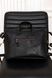 Мужская винтажная деловая сумка арт. 623 ручной работы из натуральной кожи черного цвета 623_black фото 9 Boorbon