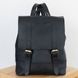 Універсальний рюкзак ручної роботи арт. 507 з натуральної вінтажної шкіри чорного кольору 507_brown_crh фото 1 Boorbon