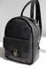 Женский мини-рюкзак ручной работы арт.520 из натуральной винтажной кожи черного цвета 520_khaki фото 3 Boorbon