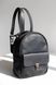 Женский мини-рюкзак ручной работы арт.520 из натуральной винтажной кожи черного цвета 520_khaki фото 2 Boorbon