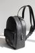 Женский мини-рюкзак ручной работы арт.520 из натуральной винтажной кожи черного цвета 520_khaki фото 4 Boorbon