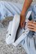Женский мини-рюкзак ручной работы арт.520 из натуральной кожи с легким глянцевым эффектом белого цвета 520_khaki фото 8 Boorbon