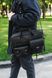 Стильная и функциональная мужская сумка арт. 642 ручной работы из натуральной винтажной кожи черного цвета 642_brown фото 16 Boorbon