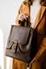 Изящный женский рюкзак ручной работы арт. 521 из натуральной винтажной кожи коричневого цвета 521_brown фото 3 Boorbon