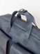 Мужская винтажная деловая сумка арт. 623 ручной работы из натуральной кожи синего цвета 623_blue фото 6 Boorbon