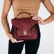 Жіноча ділова сумка арт. 640 ручної роботи з вінтажної натуральної шкіри бордового кольору 640_brown_crzhh фото 1 Boorbon