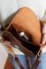 Миниатюрная сумка арт. Lilu из натуральной кожи с легким матовым эффектом коньячного цвета Lilu_capuccino_kaiser фото 6 Boorbon