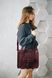 Универсальная женская деловая сумка арт. 604n ручной работы из натуральной винтажной кожи бордового цвета 604n_cognk_krast фото 5 Boorbon