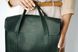 Минималистичная деловая сумка арт. Clint ручной работы из натуральной винтажной кожи зеленого цвета Clint_green фото 3 Boorbon