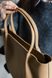 Объемная сумка шоппер арт. Sierra L цвета капучино из натуральной кожи с легким глянцевым эффектом Sierra_cappuccino_kaiser фото 8 Boorbon