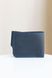 Місткий гаманець ручної роботи арт. 101 синього кольору з натуральної вінтажної шкіри 101_black_crzhh фото 4 Boorbon