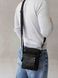 Мужская сумка мессенджер через плечо арт. 634 ручной работы из натуральной винтажной кожи черного цвета 634_black фото 7 Boorbon