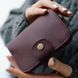 Жіночий гаманець ручної роботи арт. 103 бордового кольору з натуральної вінтажної шкіри 103_bordo_kaizer фото 1 Boorbon