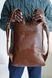 Місткий чоловічий міський рюкзак ручної роботи арт. 501 з натуральної  напівматової шкіри коньячного кольору 501_black_crz фото 3 Boorbon