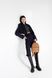 Стильний жіночий міні-рюкзак ручної роботи арт. 519 коньячного кольору з натуральної шкіри з легким матовим ефектом 519_black_savage фото 5 Boorbon