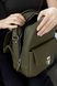 Женский мини-рюкзак ручной работы арт.520 из натуральной кожи с легким матовым эффектом цвета хаки 520_khaki фото 2 Boorbon