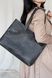 Вместительная женская сумка шоппер арт. 603i темно-серого цвета из натуральной винтажной кожи 603i_black_crzhh фото 9 Boorbon