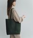 Класична жіноча сумка шоппер арт. 603 ручної роботи з натуральної вінтажної шкіри зеленого кольору 603_green фото 1 Boorbon