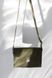 Миниатюрная сумка арт. Lilu из натуральной кожи с легким матовым эффектом цвета хаки Lilu_capuccino_kaiser фото 6 Boorbon