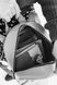 Стильний жіночий міні-рюкзак ручної роботи арт. 519 білого кольору з натуральної шкіри з легким матовим ефектом 519_black_savage фото 8 Boorbon