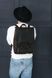 Вместительный мужской городской рюкзак ручной работы арт. 501 из натуральной винтажной кожи коричневого цвета 501_black_crz фото 3 Boorbon