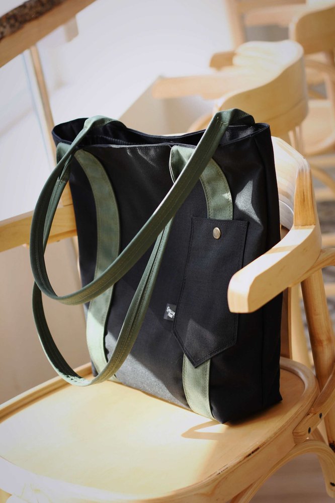 Прочная и удобная сумка шоппер из американской кордуры арт. Kordura Bag ручной работы kordura bag Boorbon