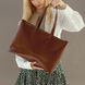 Містка жіноча сумка шоппер арт. 603i коньячного кольору з натуральної напівматової шкіри 603i_cogn_krast Boorbon