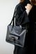 Универсальная женская деловая сумка арт. 604n ручной работы из натуральной кожи c легким матовым эффектом  черного цвета 604n_cognk_krast фото 2 Boorbon