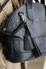 Жіноча сумка бриф кейс арт. Daily з натуральної шкіри з вінтажним ефектом чорного кольору Daily_grey фото 4 Boorbon