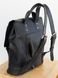 Універсальний рюкзак ручної роботи арт. 507 з натуральної вінтажної шкіри чорного кольору 507_brown_crh фото 2 Boorbon