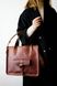 Универсальная женская деловая сумка арт. 604n ручной работы из натуральной винтажной кожи коньячного цвета 604n_cognk_krast фото 2 Boorbon