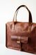 Универсальная женская деловая сумка арт. 604n ручной работы из натуральной винтажной кожи коньячного цвета 604n_cognk_krast фото 5 Boorbon