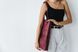 Классическая женская сумка шоппер арт. 603 ручной работы из натуральной винтажной кожи бордового цвета