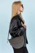 Элегантная женская сумка арт. 631 из натуральной винтажной кожи серого цвета 631_gray фото 4 Boorbon