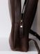 Стильный минималистичный рюкзак арт. Well ручной работы из натуральной винтажной кожи коричневого цвета Well_black фото 4 Boorbon