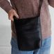 Зручна чоловіча сумка месенджер арт. Harvy з натуральної фактурної шкіри чорного кольору Harvy_black фото 1 Boorbon