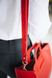Женская сумка арт. Z002 ручной работы с съемным плечевым ремнем из натуральной кожи красного цвета Z002_red фото 5 Boorbon