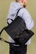Місткий чоловічий міський рюкзак ручної роботи арт. 501 з натуральної вінтажної шкіри чорного кольору 501_black_crz фото 9 Boorbon