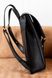 Місткий чоловічий міський рюкзак ручної роботи арт. 501 з натуральної вінтажної шкіри чорного кольору 501_black_crz фото 6 Boorbon