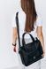 Универсальная женская деловая сумка арт. 604 ручной работы из натуральной винтажной кожи черного цвета 604_blk фото 4 Boorbon