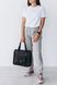 Универсальная женская деловая сумка арт. 604 ручной работы из натуральной винтажной кожи черного цвета 604_blk фото 2 Boorbon