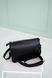 Універсальна жіноча сумка в мінімалістичному стилі арт. 627 ручної роботи із натуральної шкіри з матовим ефектом чорного кольору 627_bordo фото 6 Boorbon