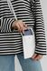 Миниатюрная сумка-чехол для телефона арт.Bali ручной работы из натуральной кожи с легким глянцевым эффектом белого цвета Bali_white фото 5 Boorbon