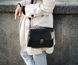 Жіноча сумка через плече арт. 614 ручної роботи з натуральної шкіри з легким матовим ефектом чорного кольору 614_black фото 2 Boorbon