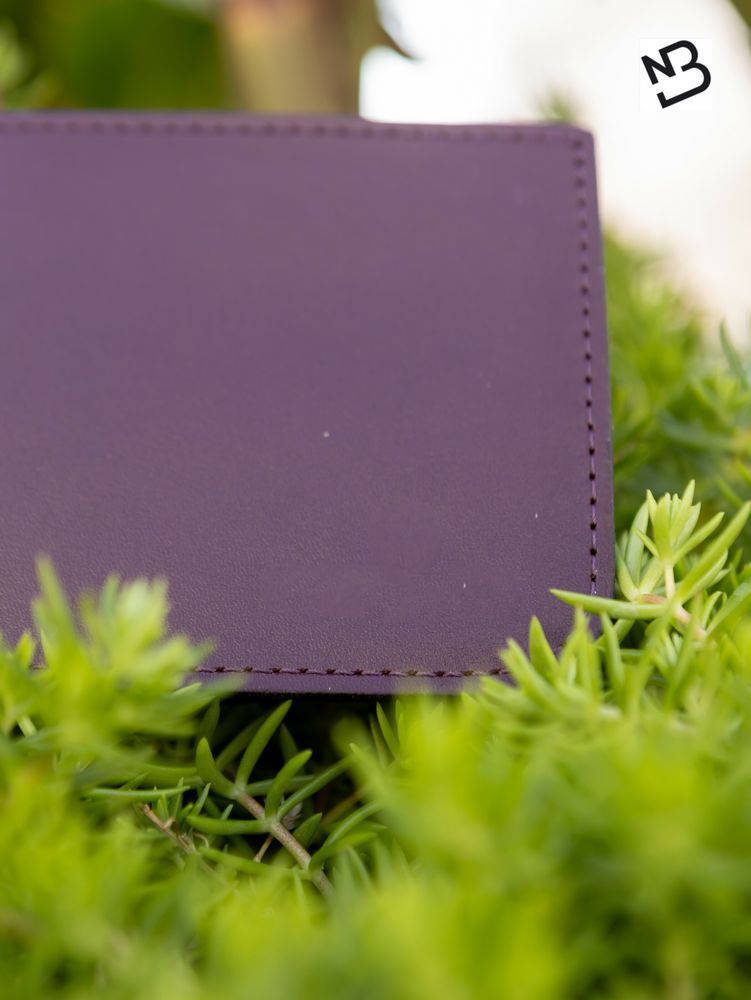 Качественный кошелек ручной работы арт. 108 из натуральной кожи с легким глянцевым эффектом бордового цвета 108_bordo_kaiser Boorbon