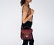 Женская деловая сумка арт. 640 ручной работы из винтажной натуральной кожи бордового цвета 640_brown_crzhh фото 5 Boorbon