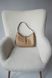 Женская сумка-трапеция арт. 641 из натуральной кожи с легким глянцем цвета капучино 641_black фото 7 Boorbon