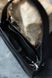 Витончена жіноча сумка арт. Baguette з натуральної шкіри із легким глянцем чорного кольору Baguette_red фото 11 Boorbon